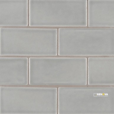 MORNING FOG GLAZED HANDCRAFTED 3X6 ( 1 SF PER BOX ) - 2
