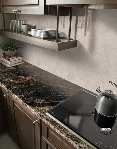 PORTICO PEARL ARABESQUE 8MM MOSAIC