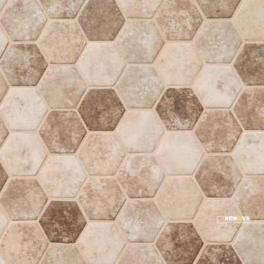 SANDHILLS HEXAGON MOSAIC 6MM - 3