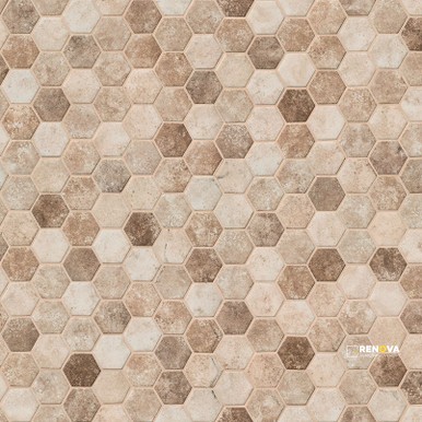 SANDHILLS HEXAGON MOSAIC 6MM - 2