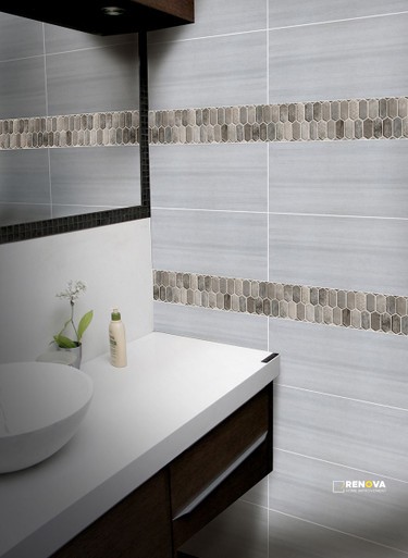 SAVOY PICKET PATTERN MOSAIC 8MM - 2