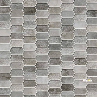 SAVOY PICKET PATTERN MOSAIC 8MM