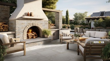 ARTERRA PAVER SORENO IVORY 24X24 2CM ( 8 SF PER BOX ) - 2