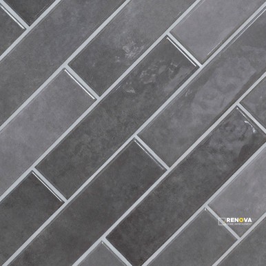 RENZO STORM 3X12 GLOSSY ( 5.5 SF PER BOX ) - 5