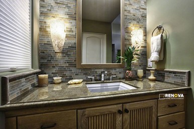 TAOS GLASS INTERLOCKING PATTERN MOSAIC 8MM - 2
