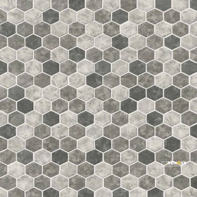 URBAN TAPESTRY HEXAGON MOSAIC 2IN 6MM - 5