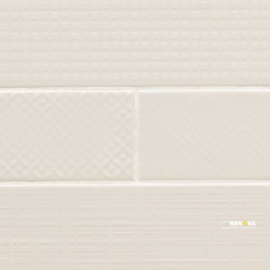 URBANO CREMA 3D MIX 4X12 GLOSSY ( 9.69 SF PER BOX ) - 6