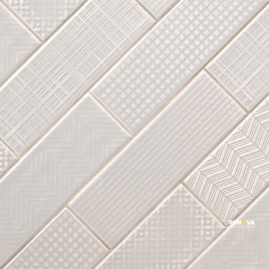 URBANO DUSK 3D MIX 4X12 GLOSSY ( 9.69 SF PER BOX ) - 5