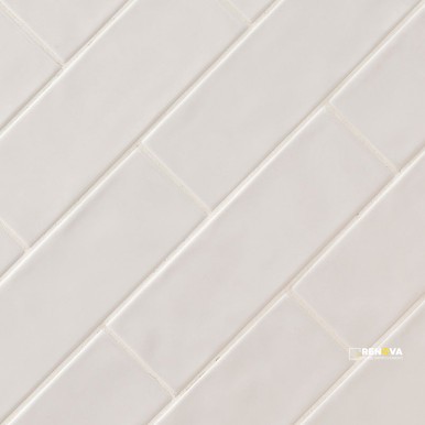 URBANO PURE 4X12 GLOSSY ( 9.69 SF PER BOX )