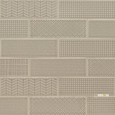 URBANO WARM CONCRETE 3D MIX 4X12 GLOSSY ( 9.69 SF PER BOX ) - 4