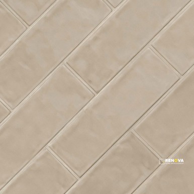 URBANO WARM CONCRETE 4X12 GLOSSY ( 9.69 SF PER BOX ) - 5