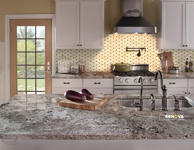 VALENCIA BLEND ELONGATED OCTAGON MOSAIC 10MM - 3