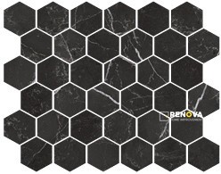 VIENNA POLISHED HEXAGON MOSAIC 2IN - 2