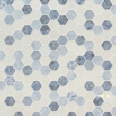 VISTA AZUL HEXAGON 6MM - 3