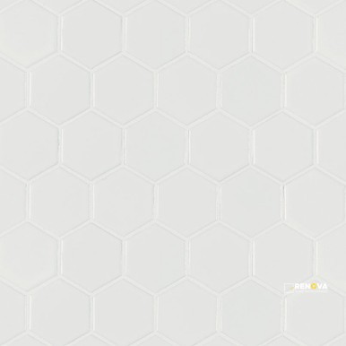 RETRO BIANCO 2" HEXAGON 6MM MATTE ( 14.4 SF PER BOX ) - SMOT-PT-RETBIA-2HEX - 5