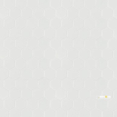 RETRO BIANCO 2" HEXAGON 6MM MATTE ( 14.4 SF PER BOX ) - SMOT-PT-RETBIA-2HEX
