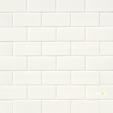 WHITE GLOSSY 3X6 ( 10.648 SF PER BOX ) - 5