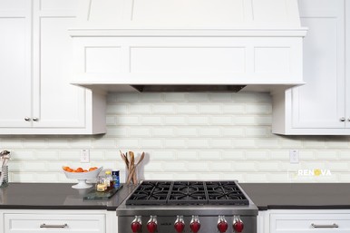 WHITE GLOSSY 3X6 BEVELED ( 10.648 SF PER BOX ) - 3
